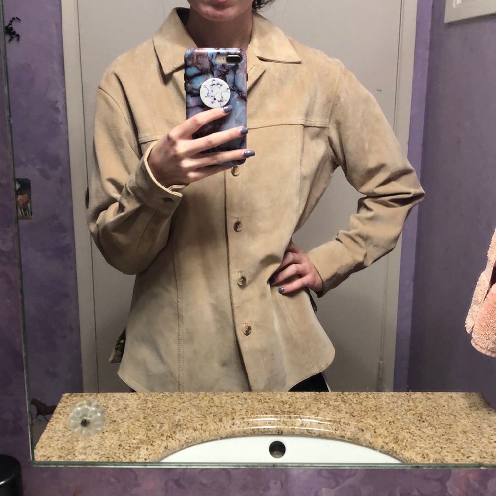 Suede Leather Jacket